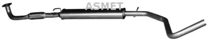 16.064 ASMET Средний глушитель выхлопных газов 16.064 ASMET Средний глушитель выхлопных газов
